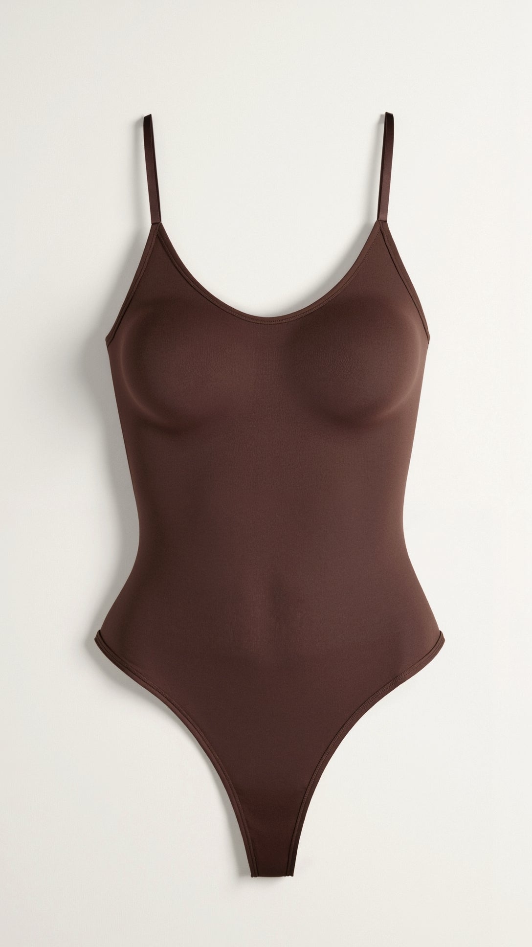 Bodysuit Dam Syntetmaterial Snatched Thong Minimalistisk Stil 5