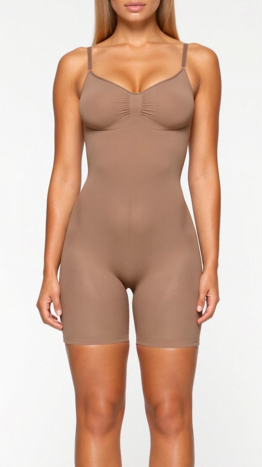 Dam Bodysuit Mid Thigh Kompressionsmaterial 0