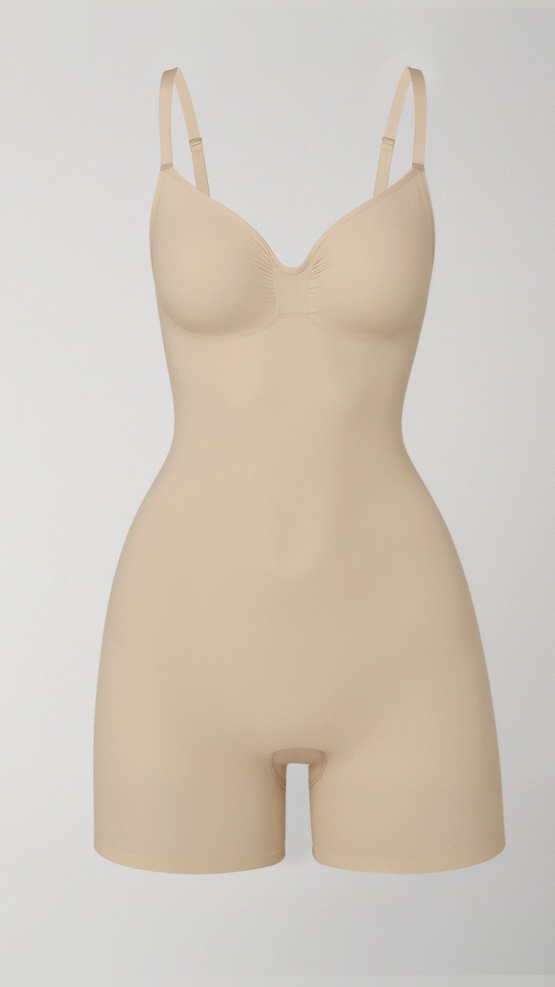 Dam Bodysuit Mid Thigh Kompressionsmaterial 2