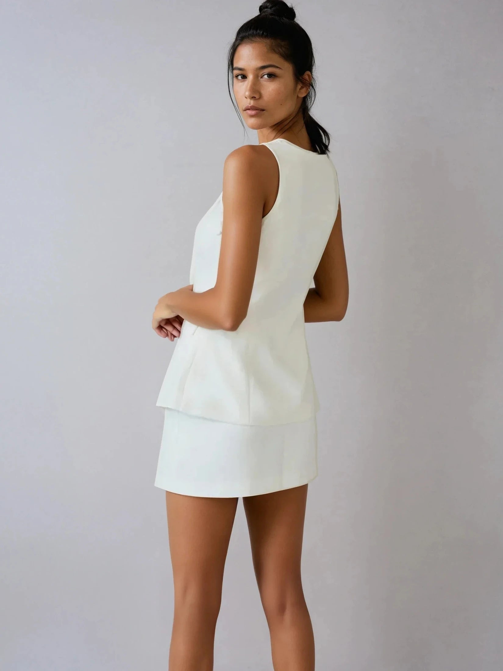 Kvinnors Formell Klänning Set Polyester 6