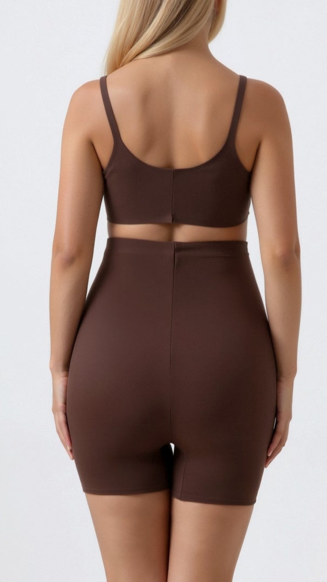 Damernas Högmidjade Shapewear Shorts Kompressionsmaterial 4