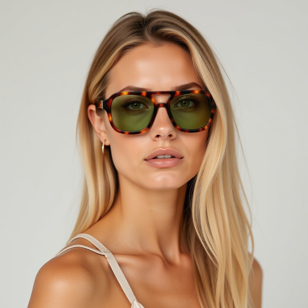 Dam Solglasögon Plast med Polariserade Linser UV-skydd 1