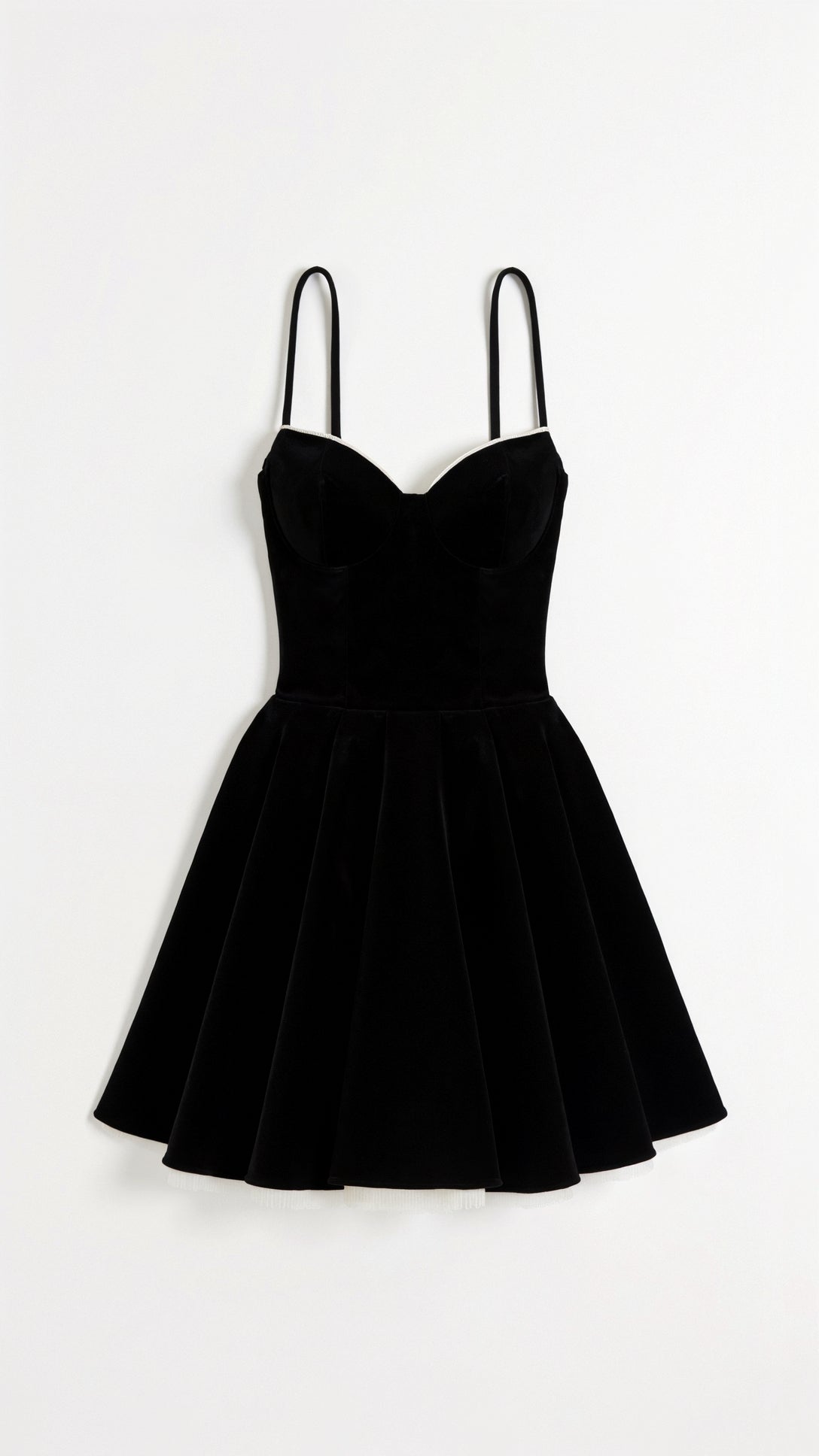 Kvinnors Mini Klänning Sammet Bustier Stil 5