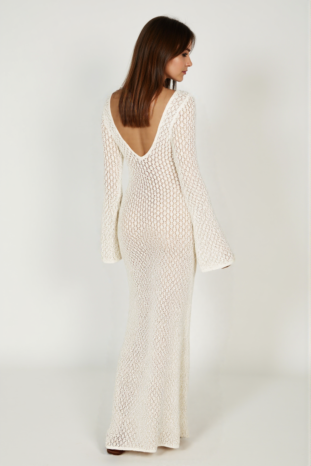 Kvinnors Maxikjol Akryl-Bomull Fishtail Design 7