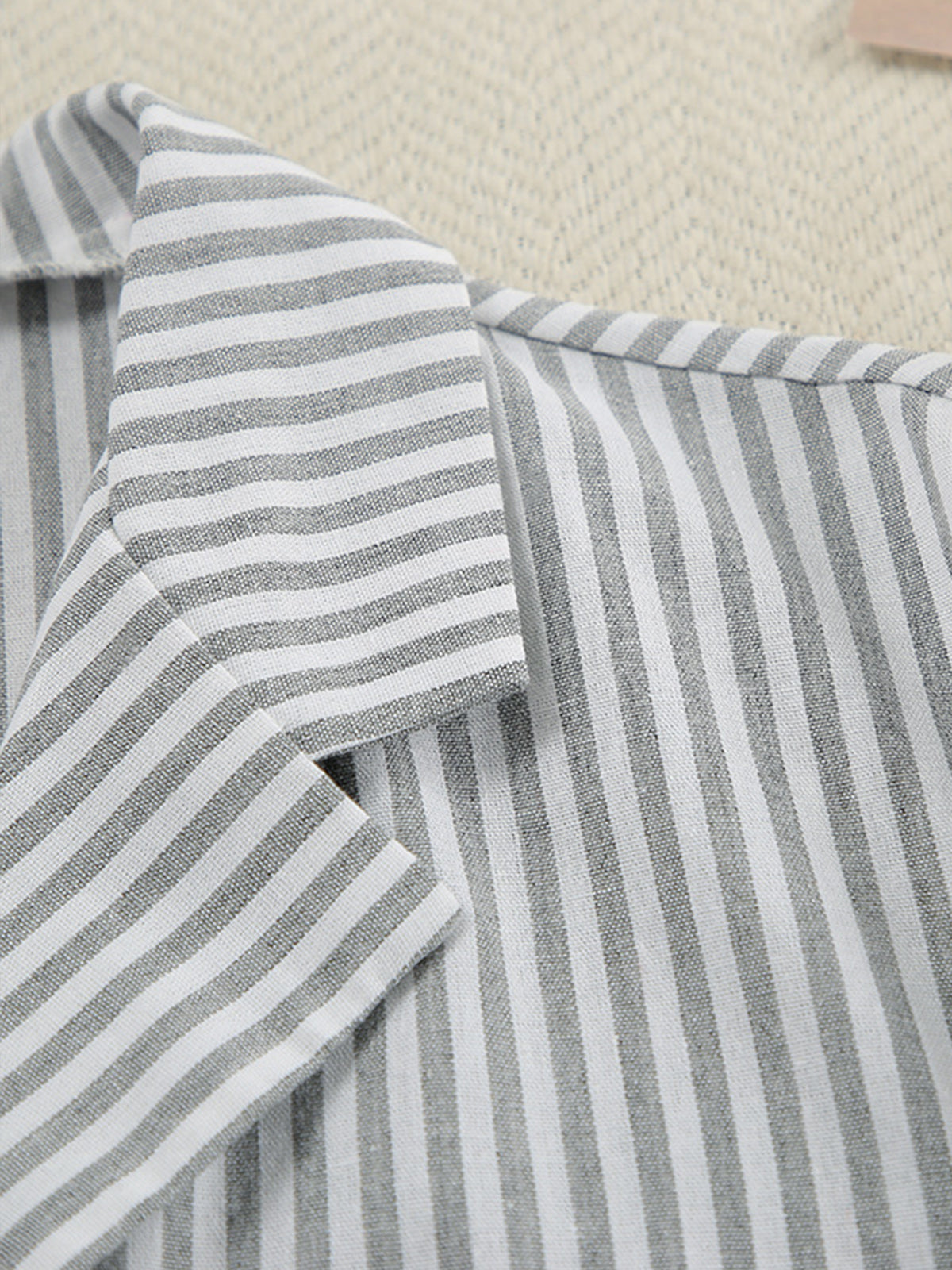 Kvinnors Byxset Bomull Randig 5