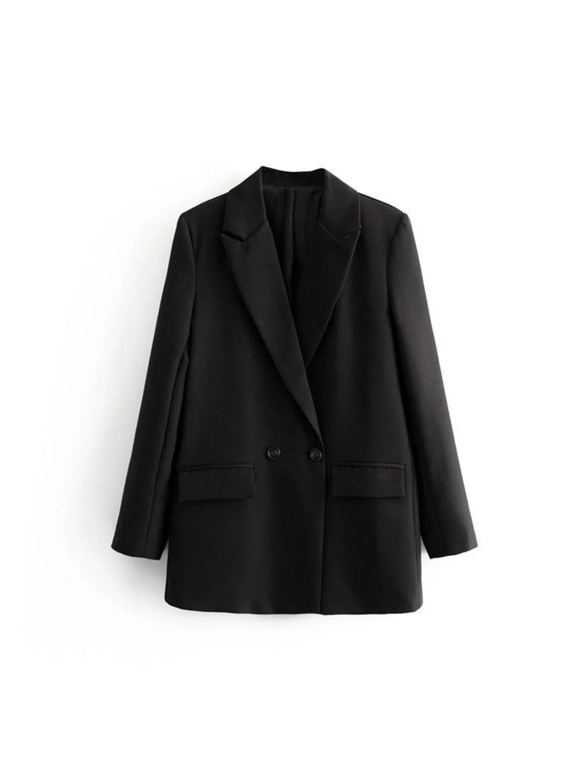 Dam Blazer och Shorts Set Polyester Elegant och Funktionell 3