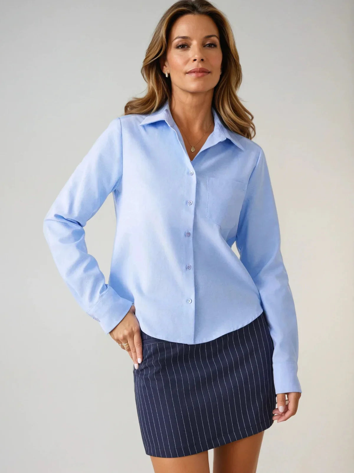 Dam Blazer och Shorts Set Polyester Elegant och Funktionell 6