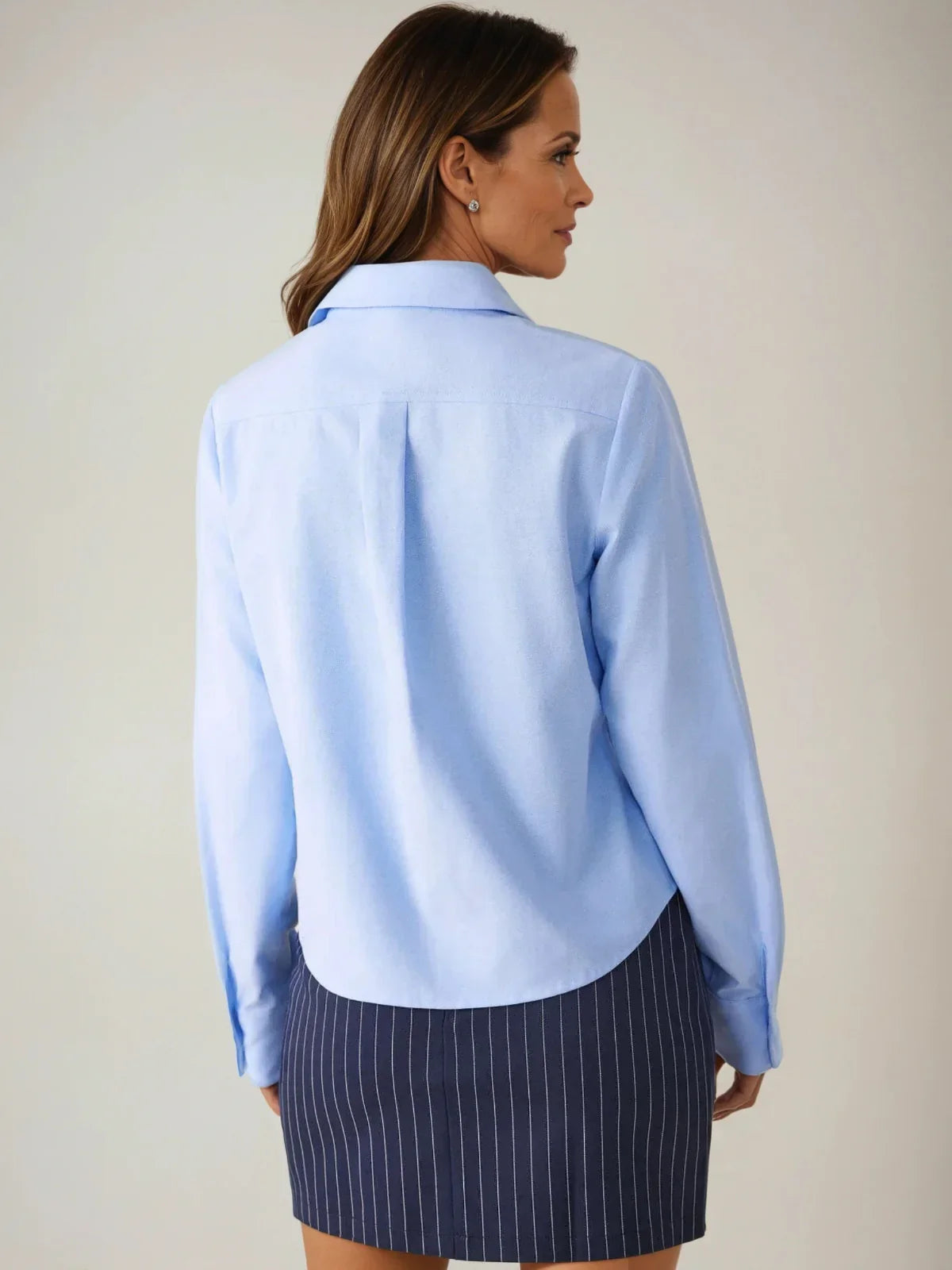 Dam Blazer och Shorts Set Polyester Elegant och Funktionell 7