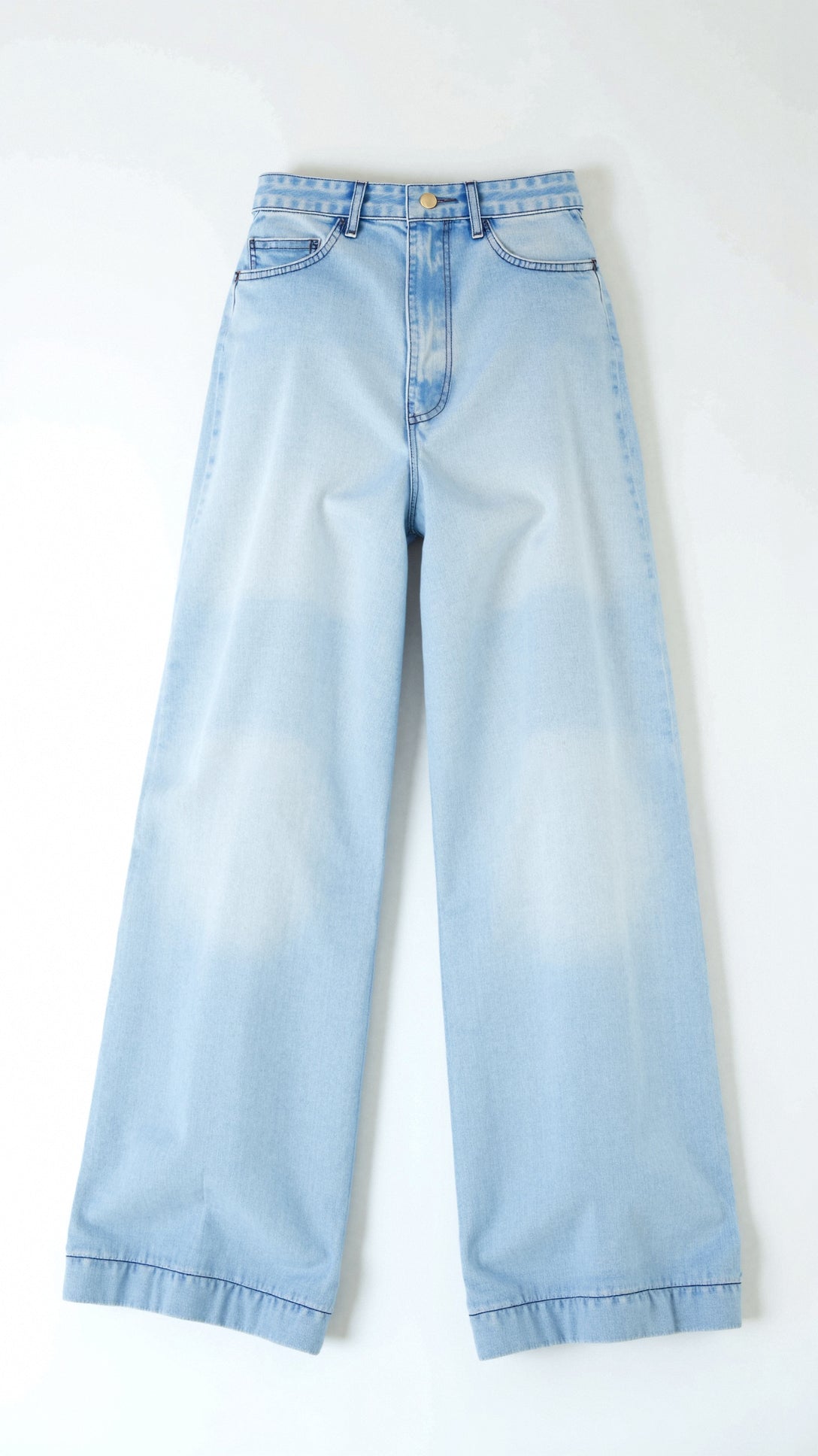 Dam Jeans Med Hög Midja Denim Vintage Femficksdesign Vida Ben 2