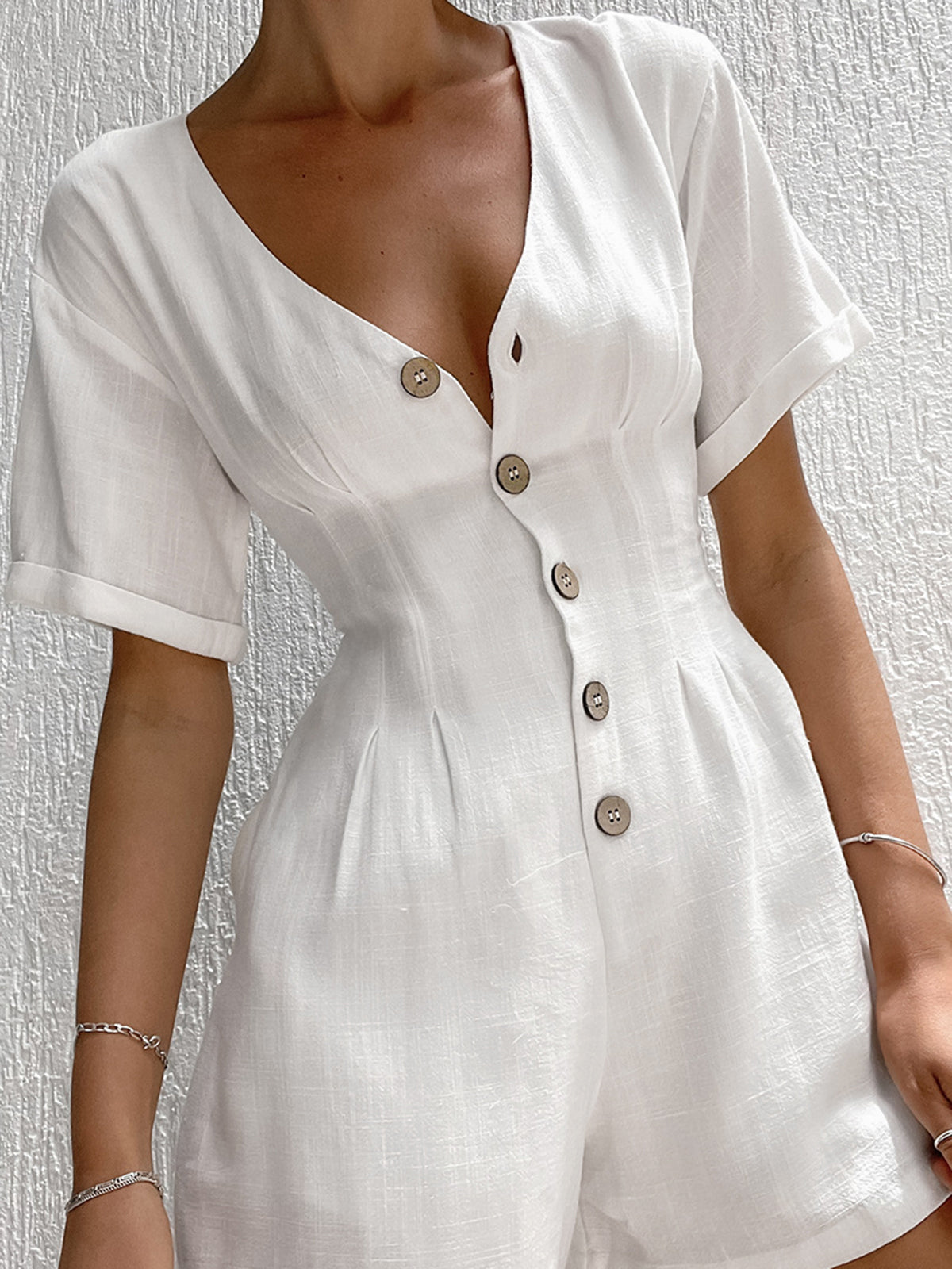 Kvinnors Jumpsuit Elastisk Polyester Elegant Design 3