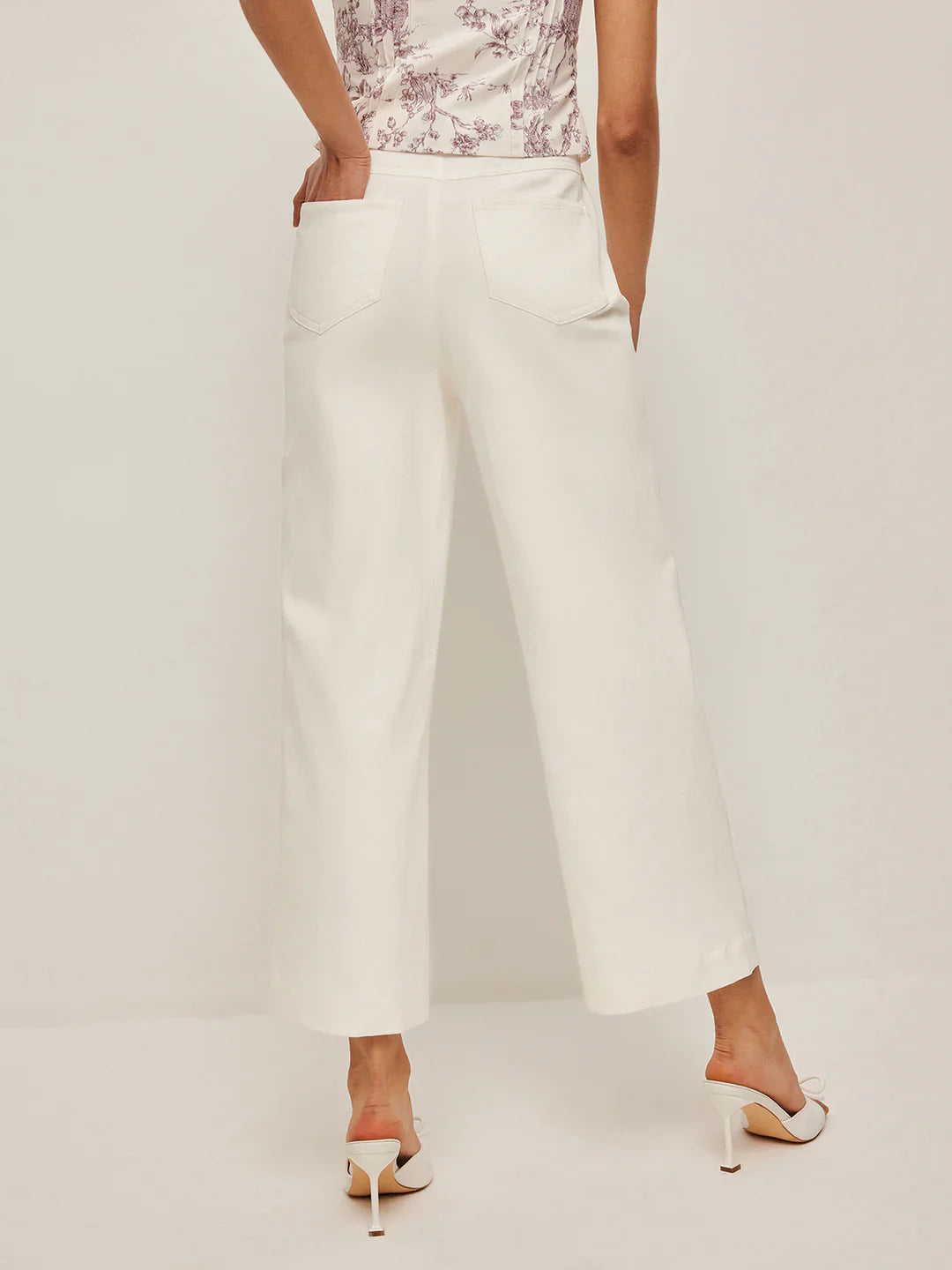 Dam Jeans Hög Midja Denim Baggy 2