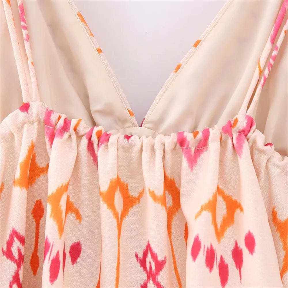 Dam Blus 100% Bomull Blommig 8