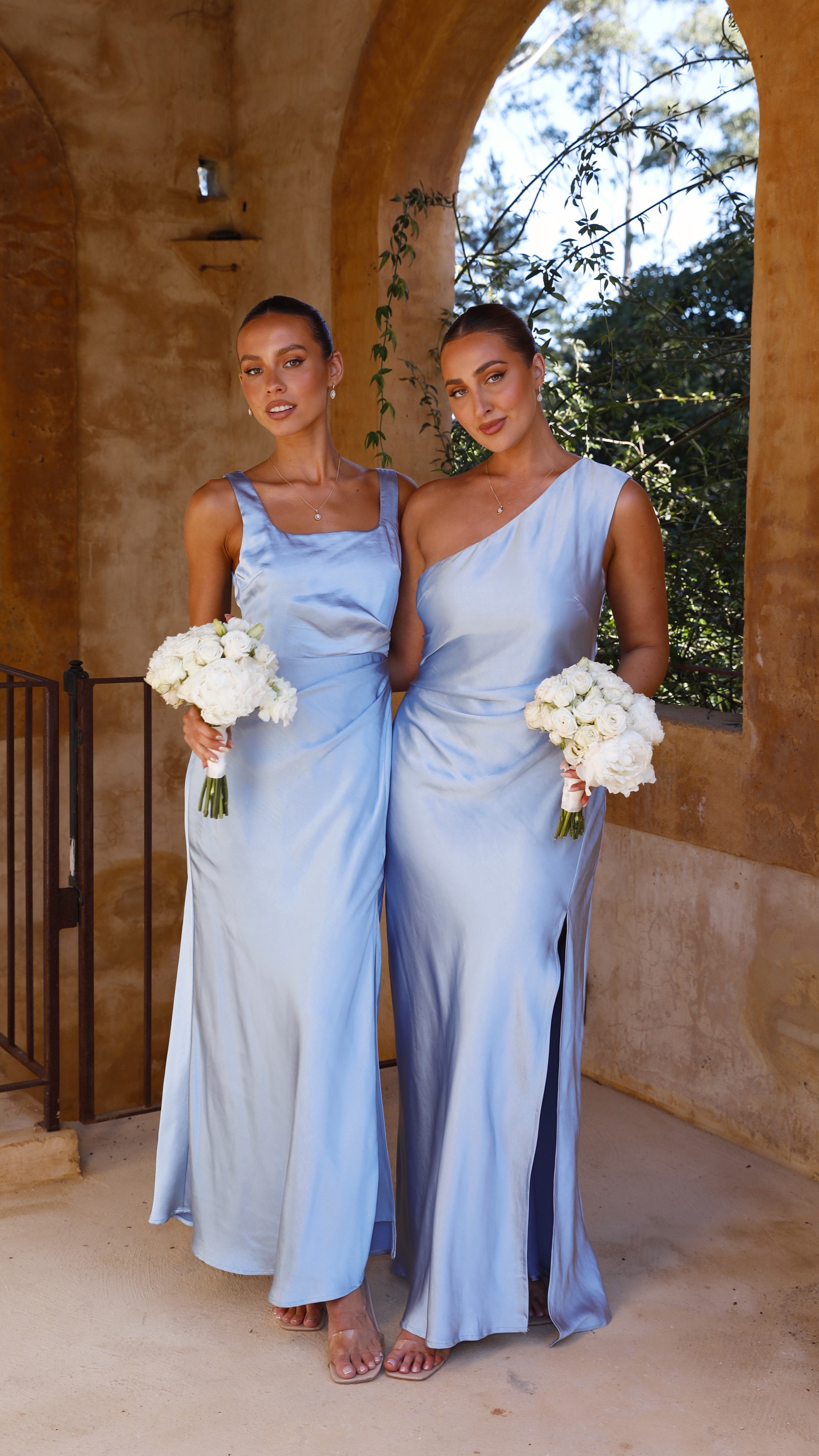 Maxiklänning Dam Enaxlad Polyester Långa Klänningar Sommar Elegant 1