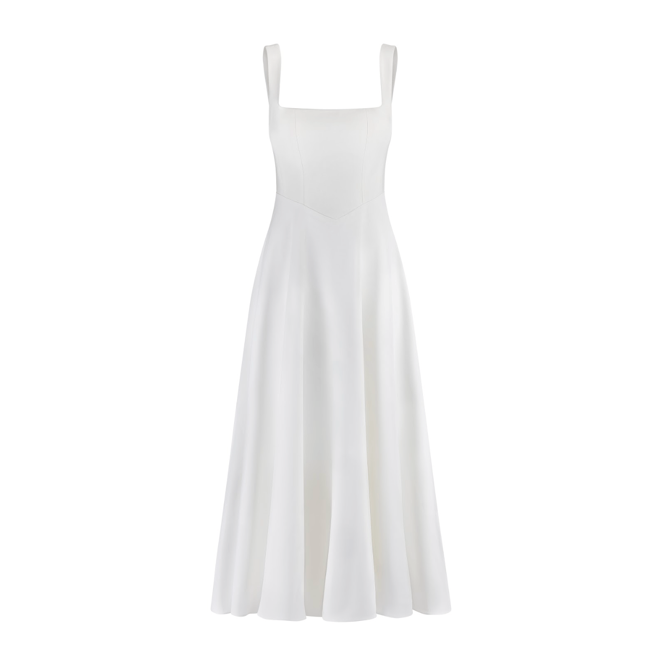 Kvinnors Midi Klänning Polyester Elegant Stil 1