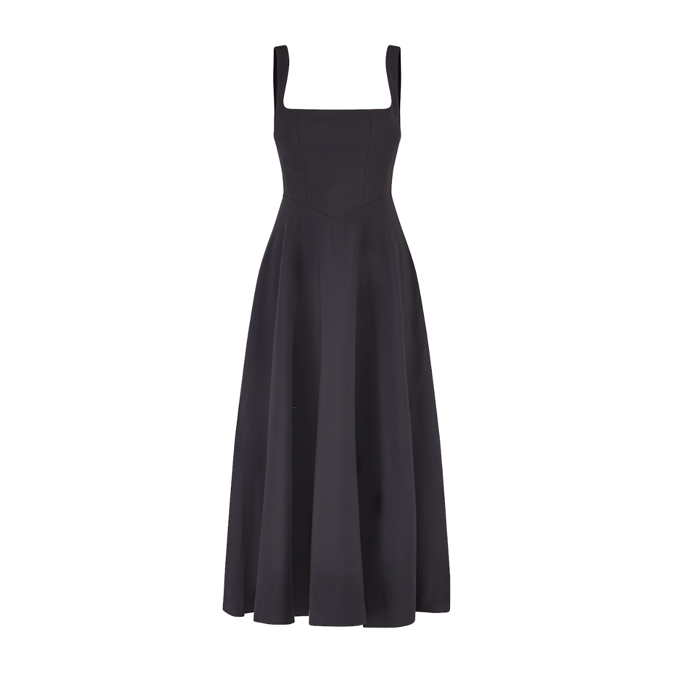 Kvinnors Midi Klänning Polyester Elegant Stil 7