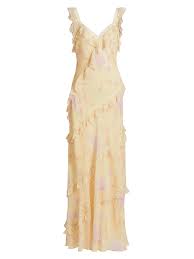Kvinnors Maxi Kjol Polyester